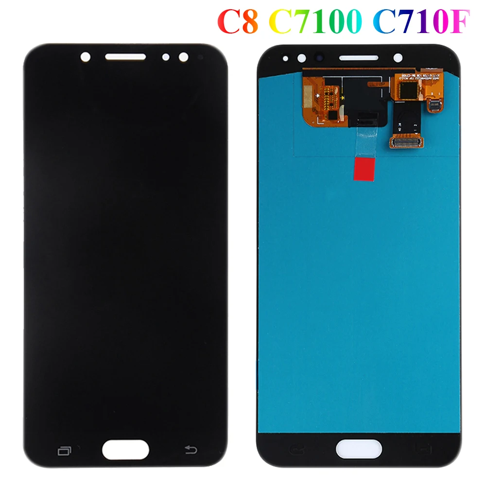 ЖК-дисплей 5 &quotC8 для Samsung Galaxy C7 2017 C7100 C710 C710F/DS сенсорный экран дигитайзер Tela в сборе