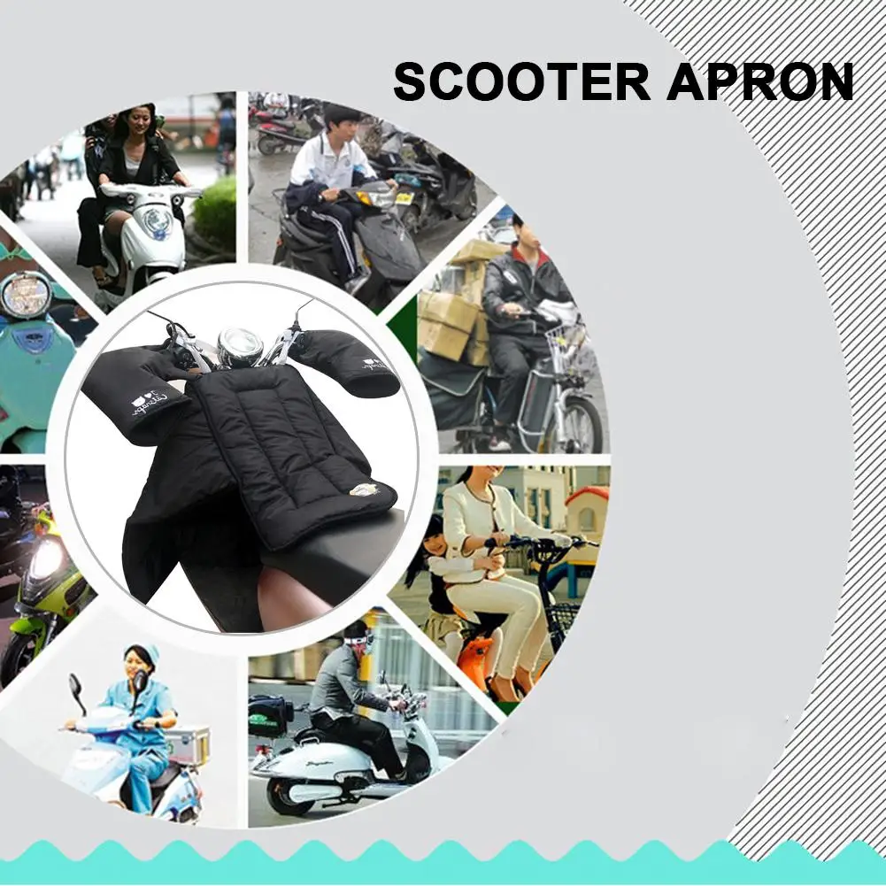 Чехол в виде фартука для ног утолщенный теплый сохраняющий тепло хлопок