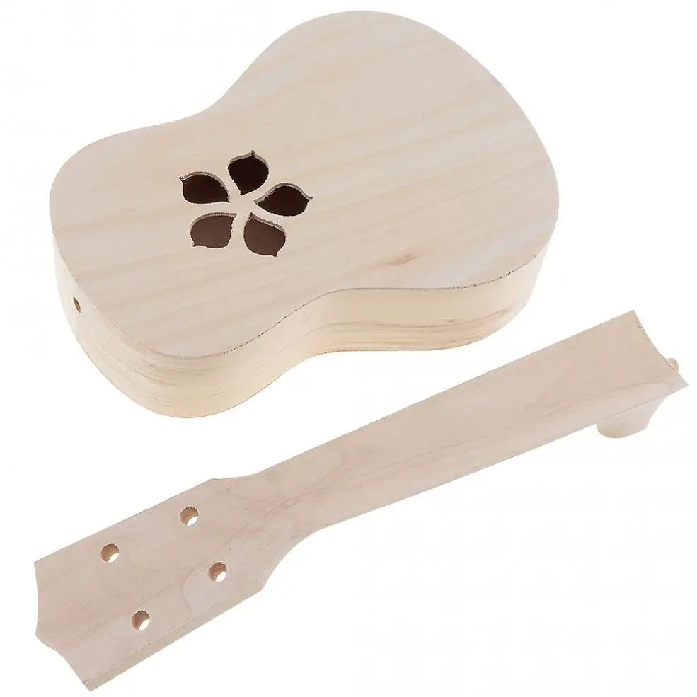 Укулеле 21 дюйм набор для рукоделия липа сопрано гавайская гитара картина ручной