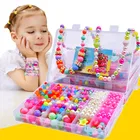 Новые креативные бусины для девочек, игрушка сделай сам с комплектом аксессуаровДетские художественные игрушки ручной работы, обучающие игрушки для детей, подарки