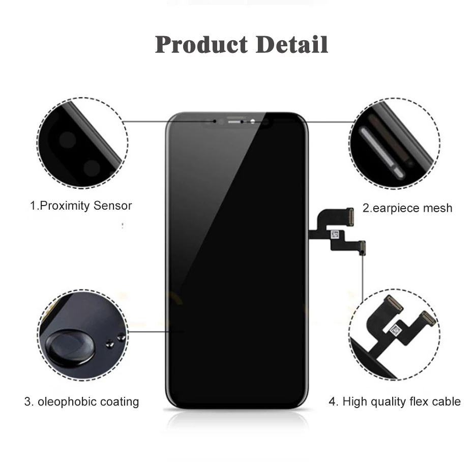 Мобильный телефон LCD для iphone XR экран хорошего качества AMOLED OEM 3D Touch ЖК-дисплей в