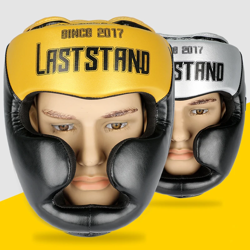 

Kick Boxing Helmet Karate Muay Thai Protective guard Guantes De Boxeo Free Fight Head Protector MMA Sanda Training Headgear
