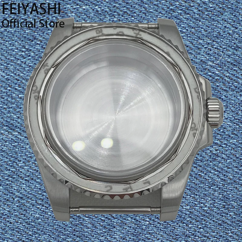 Мужские аксессуары для часов 40 мм чехлы из нержавеющей стали сапфировое стекло