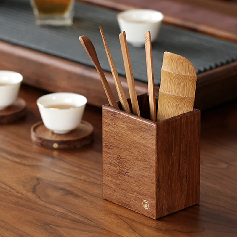 

Japanese Style Tea Cone Knife Set Prying Wooden Minimalist Oolong Tea Knife Kung Fu Zaparzacz Do Herbaty Kitchen Utensils OC50TK