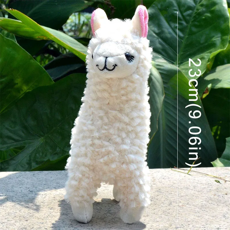 

23cm Alpaca Llama Plush Toys for Children Stuffed Animal Dolls Soft Toys Stuffed Plush Toys Gift for Birthday Kids Room Decor