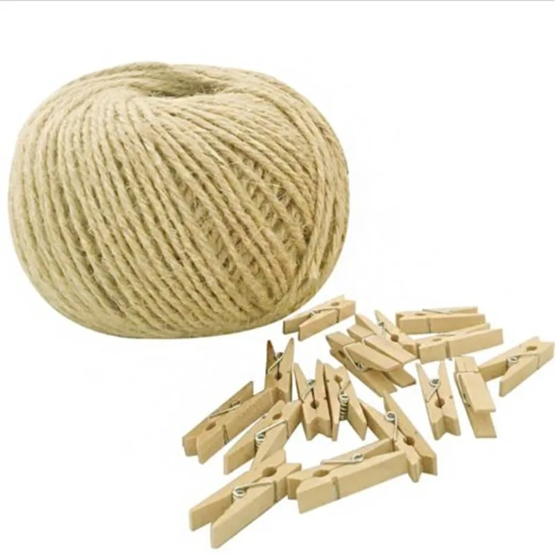 100 шт. деревянные мини-прищепки для фотобумаги |