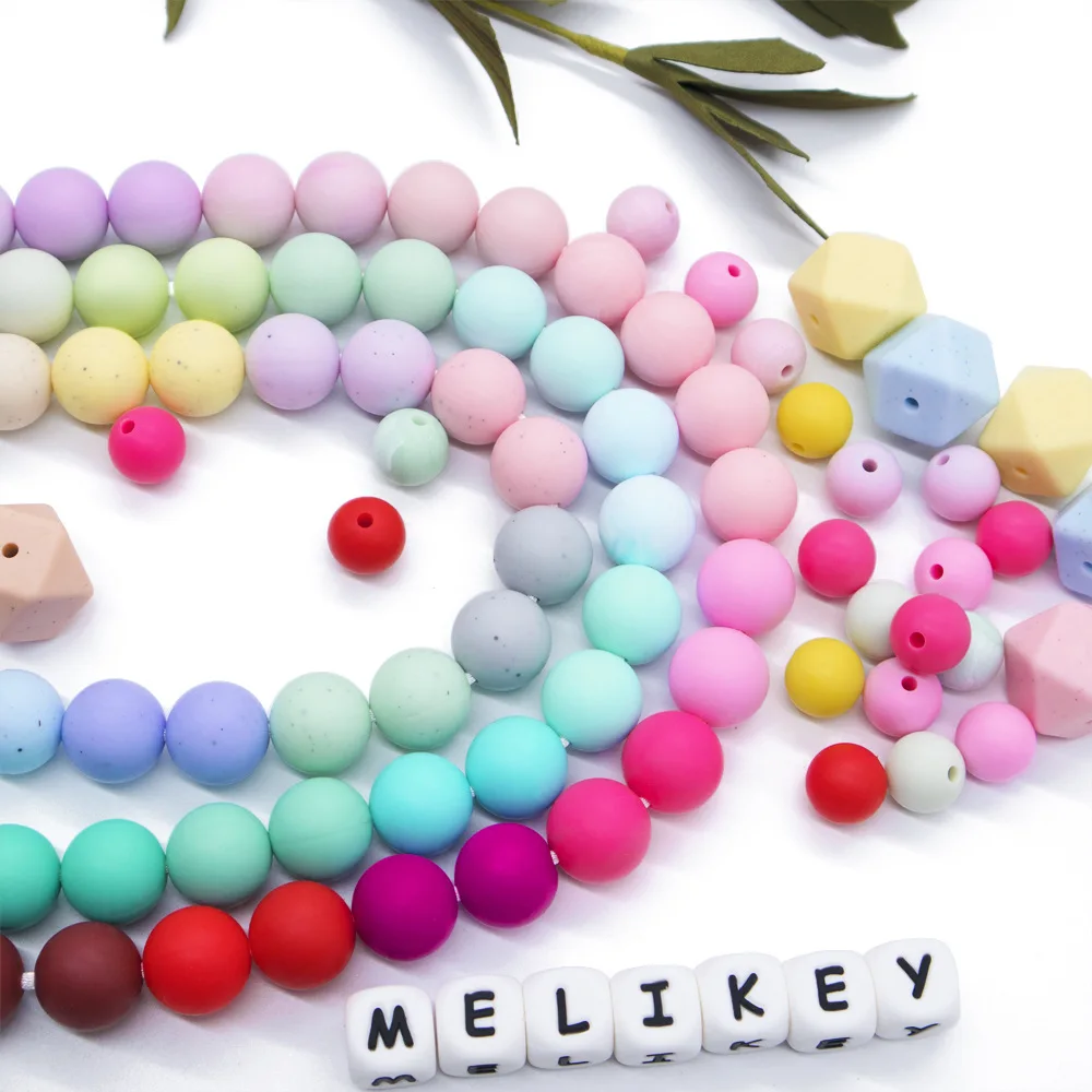 Силиконовые бусины для зубов 15 мм 100 шт. | Мать и ребенок