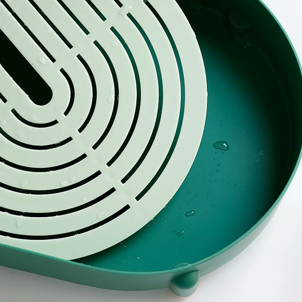 

Detachable Vegetable Fruit Home Tea Cup Multifunctional Kitchen Tools Plate Nordic Holder Organizer Drain Tray Large Capacity