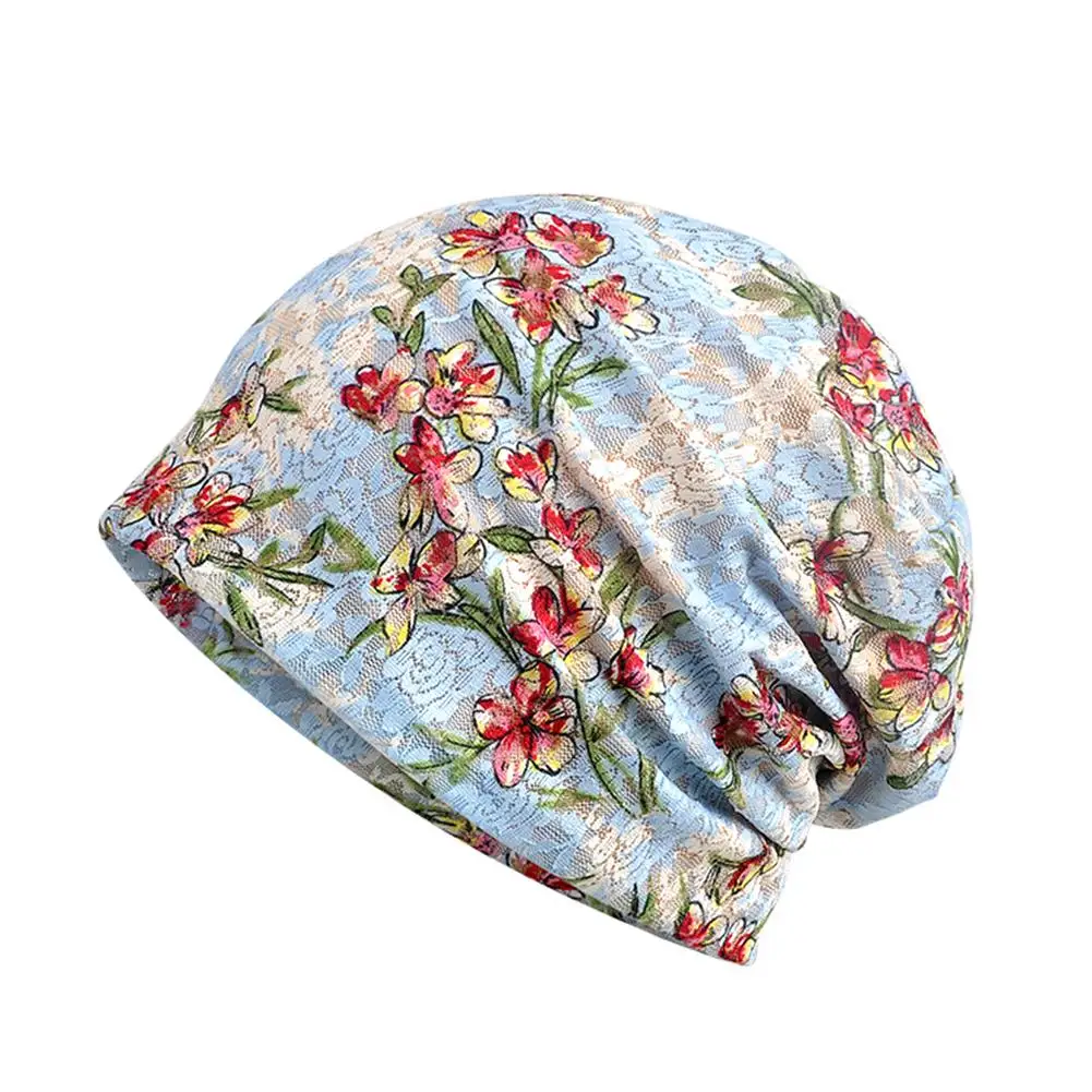 

Модные женские цветочные кружева тонкие сутулящиеся Мешковатые шапочки капот для сна для беременных шляпа