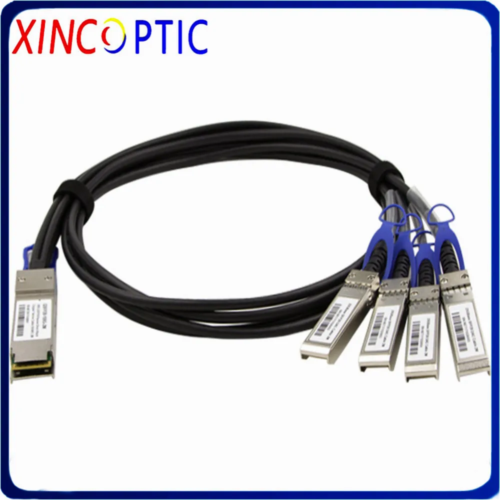 QSFP + 100G до 4xSFP (25G) 1 м 2 3 5 кабель DAC 4 * SFP 30AWG пассивный медный Twinax прямого