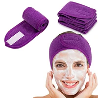 ladies wash makeup hair band adjustable spa facial hair band wash face bath stretchable water shampoo band sports hair band