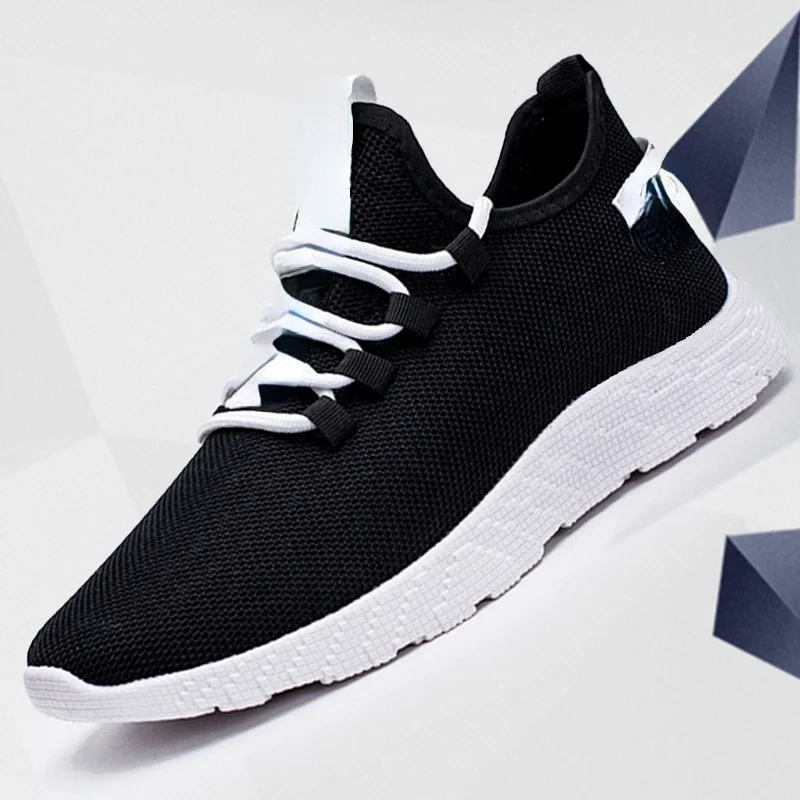 

Mesh Lace Up Wear-resistant Shoes Tenis Masculino
