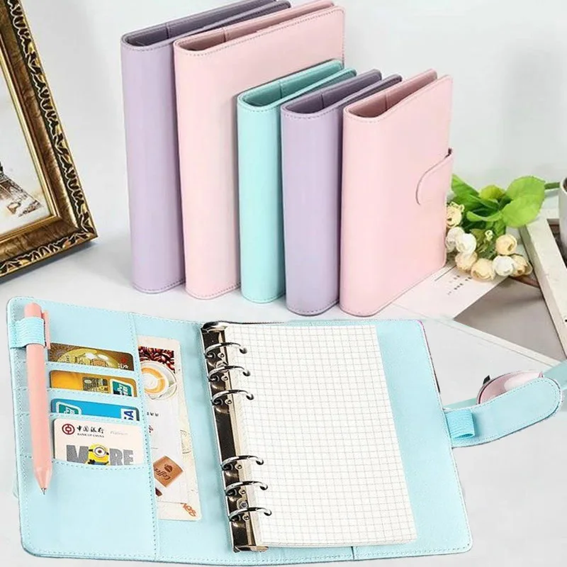 

Ежедневник Macaron на спирали, персональный органайзер для офиса и школы, Еженедельный планировщик, связующий дневник, А5/А6