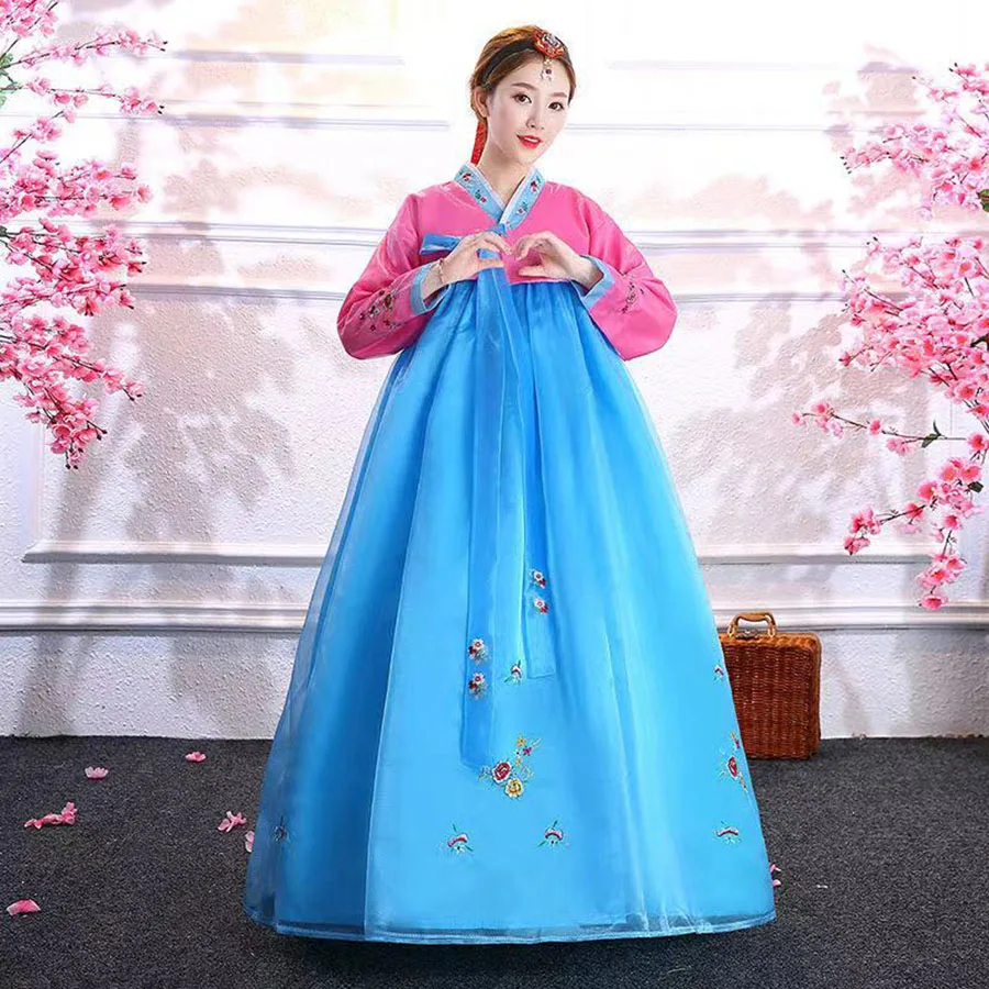 

Chinese Traditional Costume Hanfu Recovery Big Sleeve Shirt Skirt Jacket Women's Clothing Fairy Skirt Party East Girl Show Folk