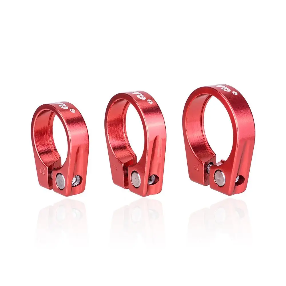 

Cycling Saddle Tube Clamp Seat Post Lock For 28.6 31.8 34.9 Mtb Bike Fixie Gear Road Bicycle Seatpost Shaft Clip Fixed Holder