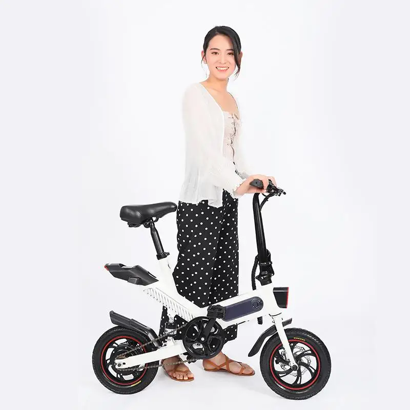 12 дюймов электрический велосипед E 2 колеса Электрический скутер 350 Вт 36В 6ач/10ач