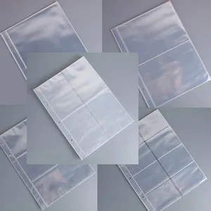 Карты для настольных игр, 50 страниц, 1, 2, 3, 4, 8 карманов, фото, открытки в альбом страниц