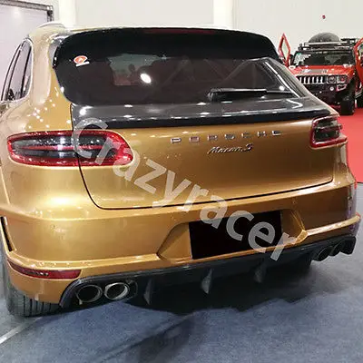 

Carbon Fiber GSC Style Middle Trunk Lip Spoiler Wing for Macan 2014-2016