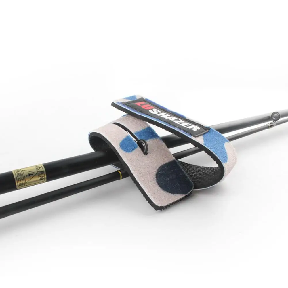 6 шт. ремень для рыбалки ремешок рукав повязка на удочку упаковка с эластичным