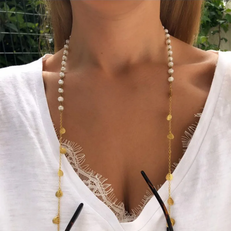 

1 шт., Женская металлическая цепочка для очков