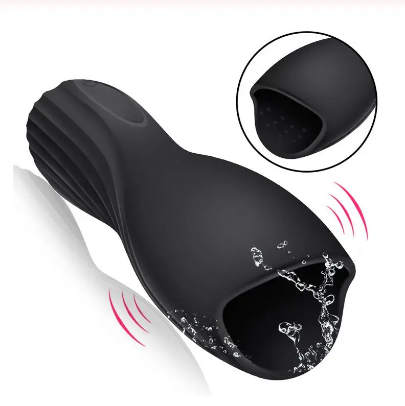 Тренажер задержки мужской мастурбатор вибратор 10 режимов пенис автоматический