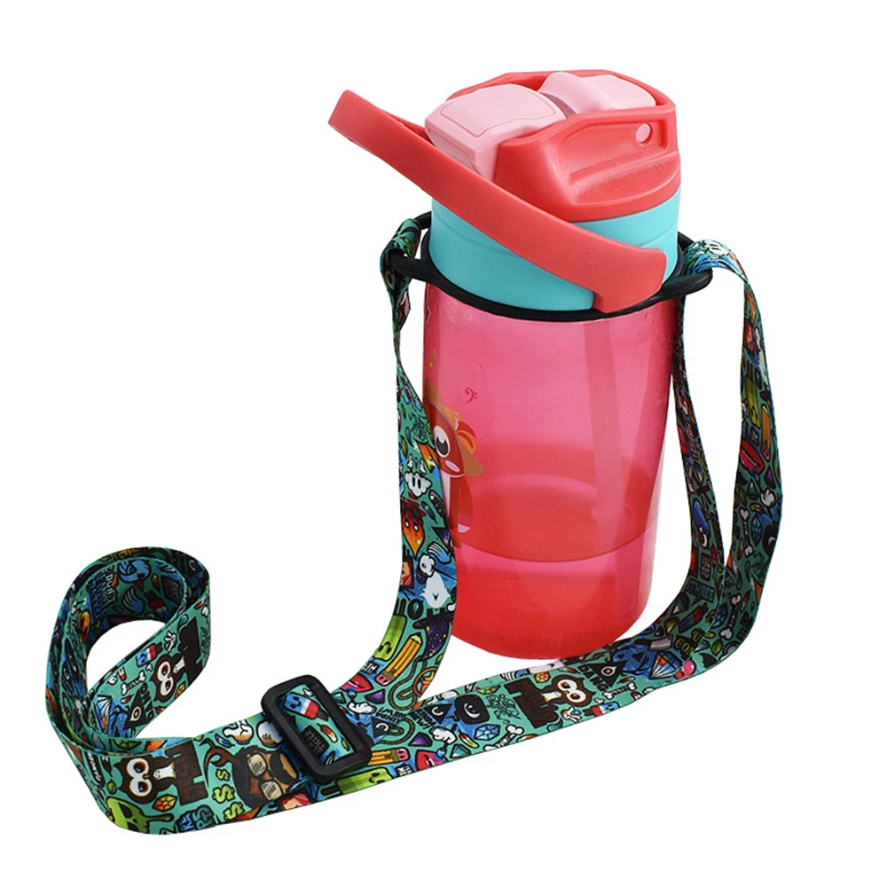 Ремешок на плечо для бутылки с водой портативный длинный ремешок пряжкой