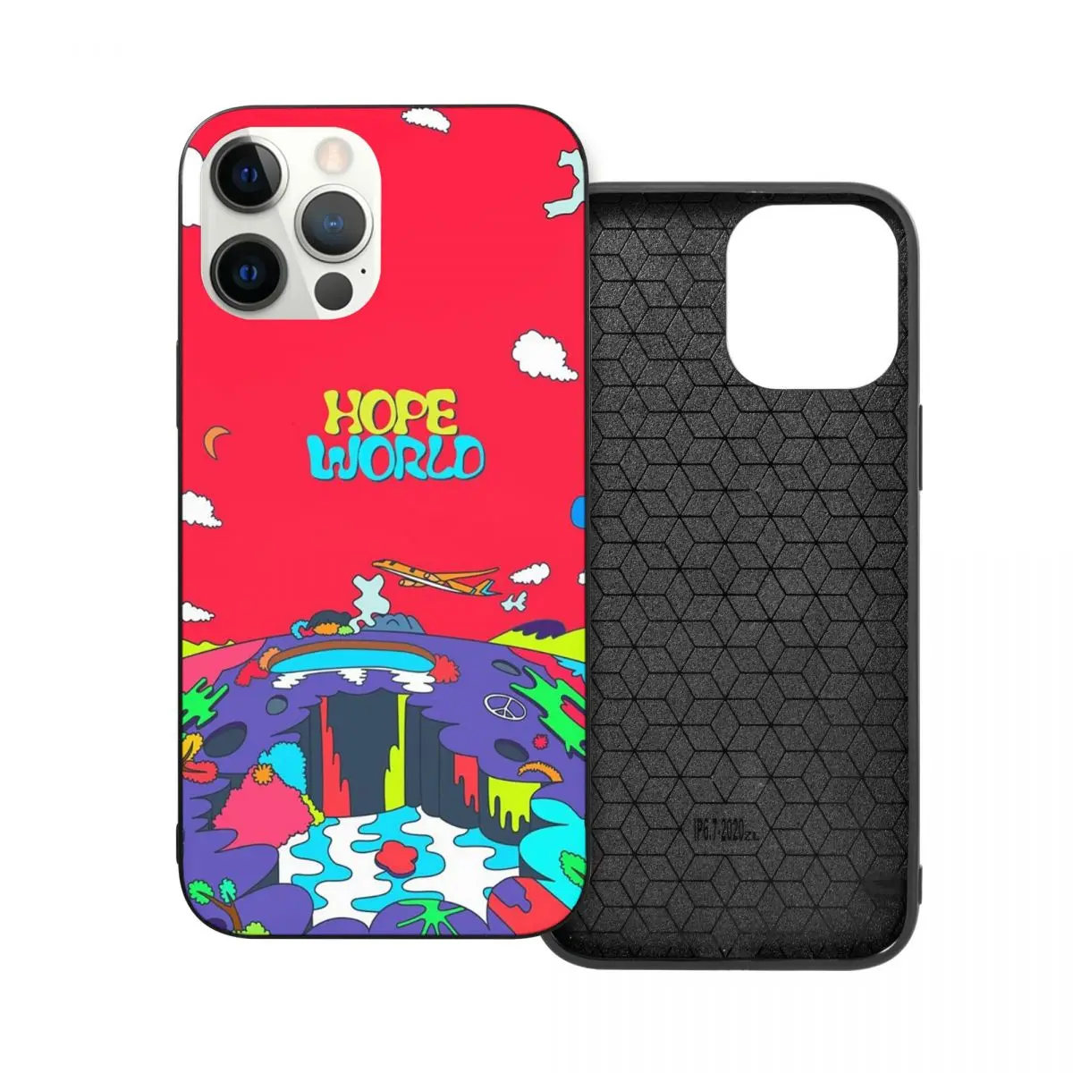 

Чехол-бампер J-Hope World для iPhone 12 11 Xs Xr X Pro Max Mini 7 8 Se2 Plus 6 6S