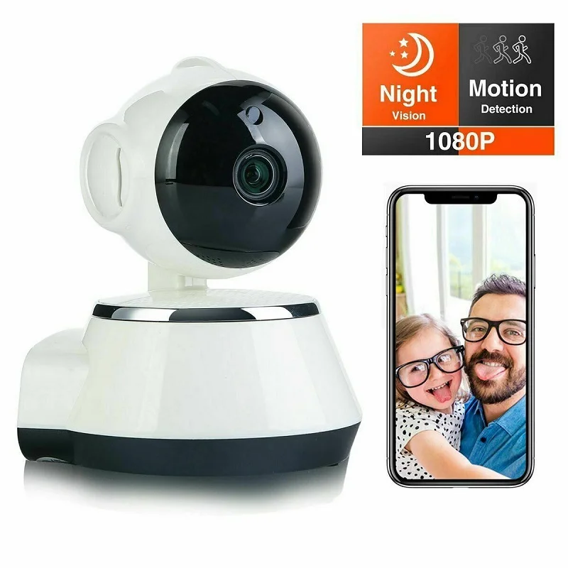 

Беспроводная IP-камера с функцией ночного видения, 1080P