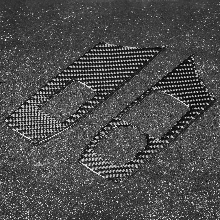 Карбоновая левосторонняя панель управления окном для Шевроле Камаро 2017 2018 2019