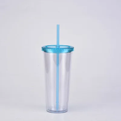 Многоразовая акриловая чашка с двойными стенками 22 унции 700 мл 710 24 звездой | Дом и