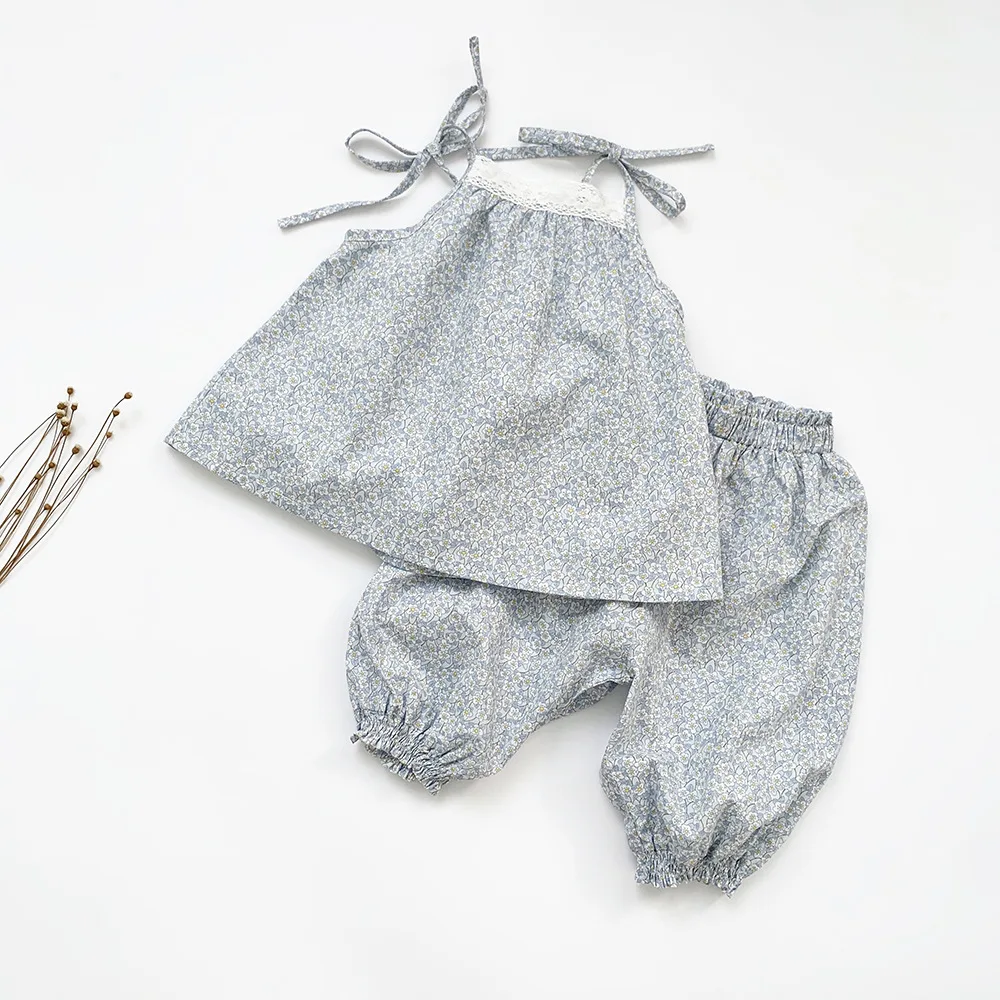 

Summer Baby Floral Set Infant Outfits Newborn Baby Girls Clothes Sets Spring Fashion Girl Pajamas Girl Short Sleeve Dress