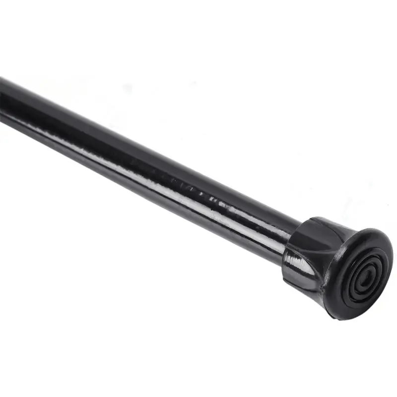 Extendable Telescopic Spring Loaded Net Voile Tension Curtain Rail Pole Rods 70~120cm Black | Дом и сад
