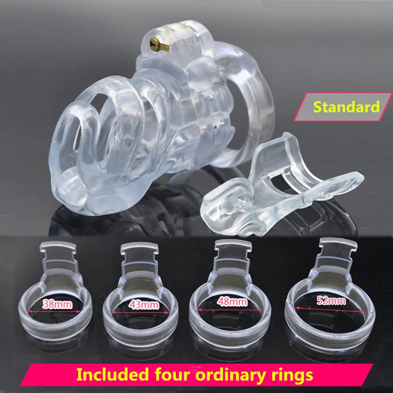 3D дизайнерское резиновое стандартное мужское устройство верности с замком РА