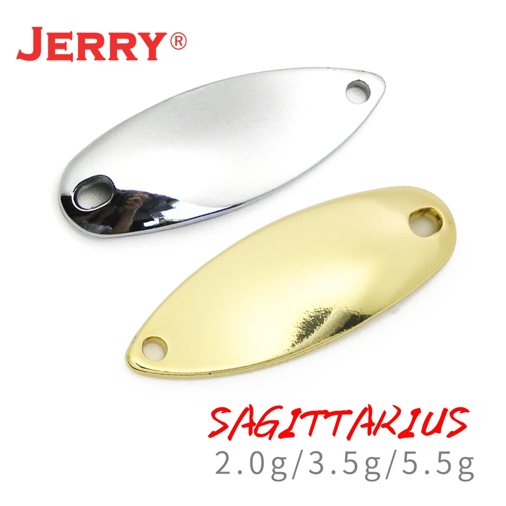 Жесткая приманка Jerry 50 шт. 2 г 3 5 блесна из латуни без рисунка в виде блесны для