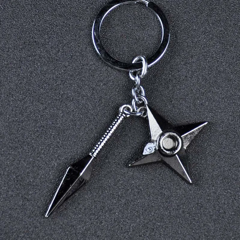 Аниме Наруто Косплей кунай Коноха ниндзя шурикен Итачи Какаси металлическое