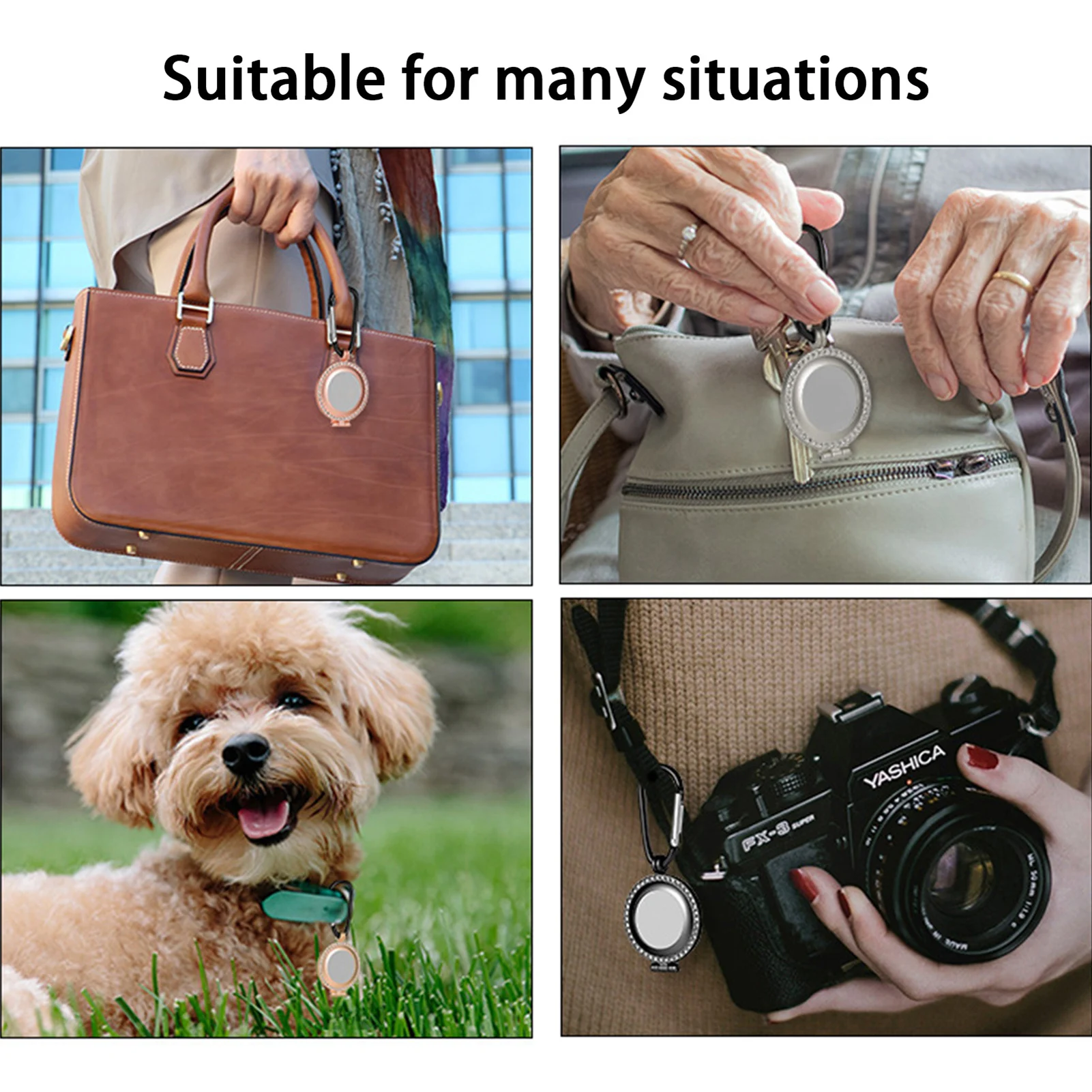 

For Airtags Protective Case Cover Diamond Set Locator Metal Protective Sleeve For Apple Tracker Cover For Iphone Drop Shipping