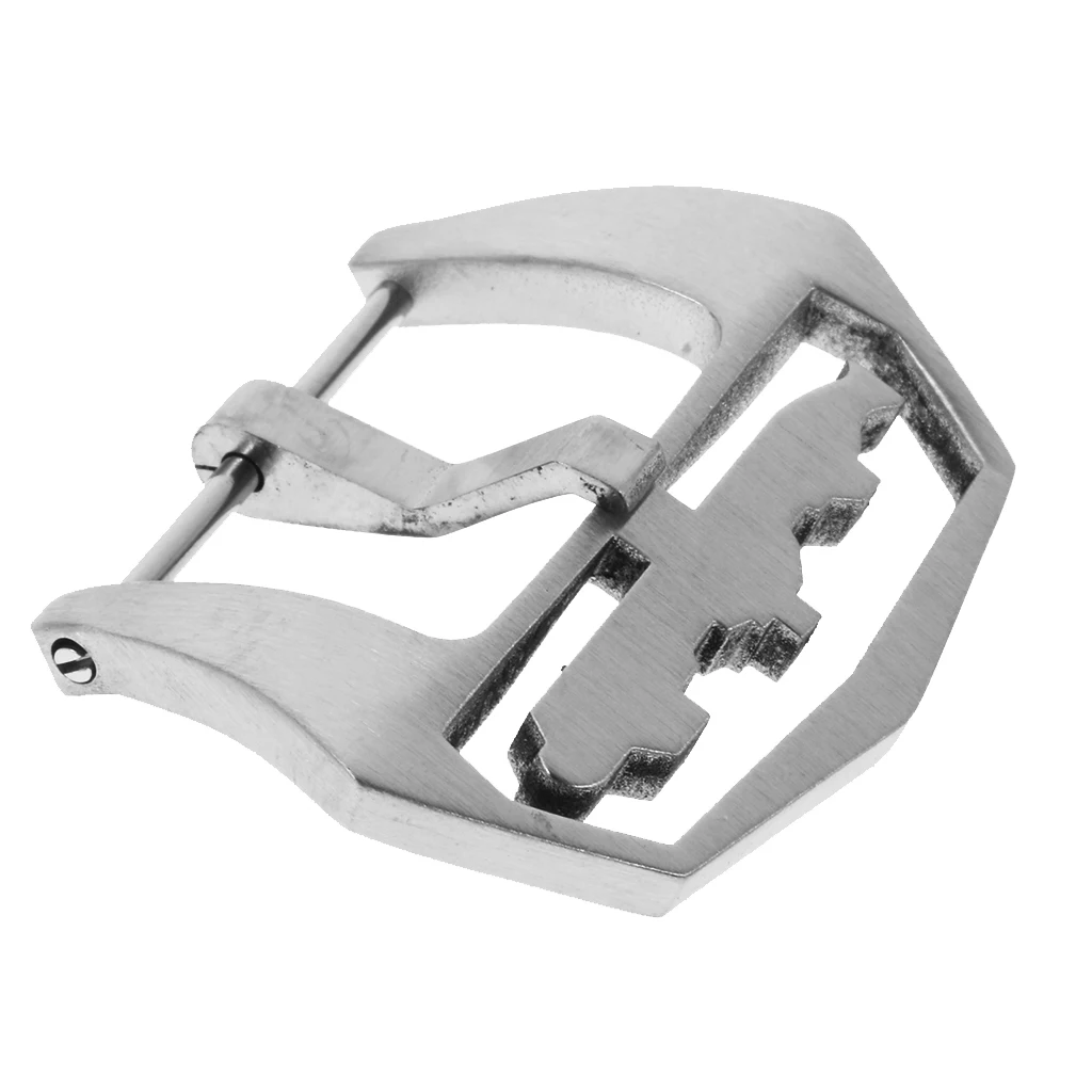 

Steel Strap Buckle With Patterno Submarine Pin Buckle Latch Buckle 20/22/24 / 26mm