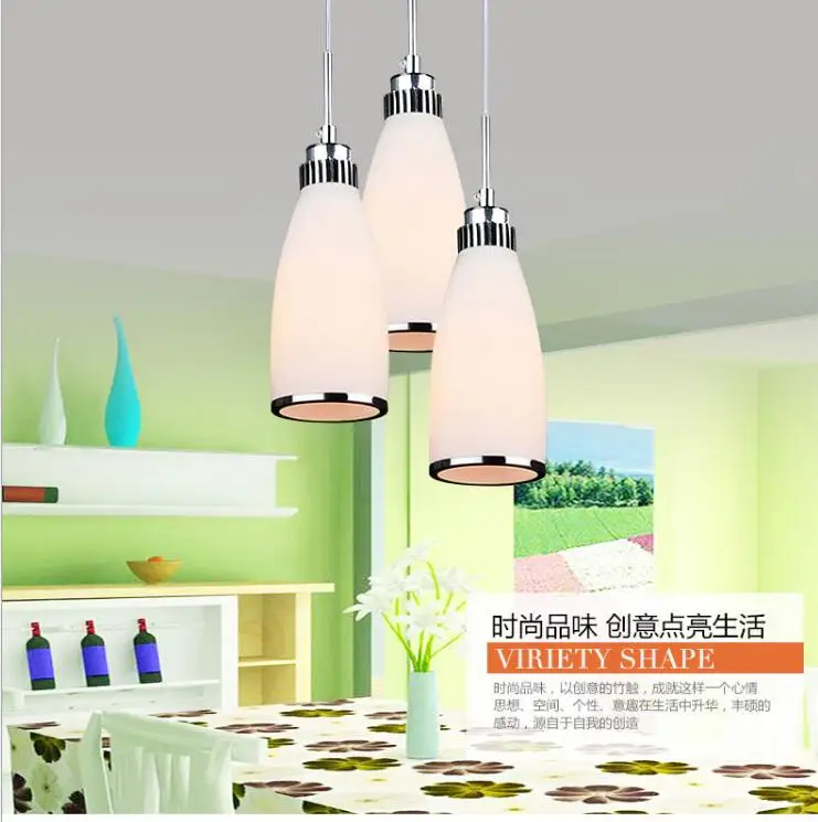 Ресторанная Люстра Светодиодная круглая потолочная лампа креативная барная