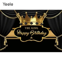 yeele birthday backdrop photocall golden crown adult portrait party decor background photographic photography for photo studio