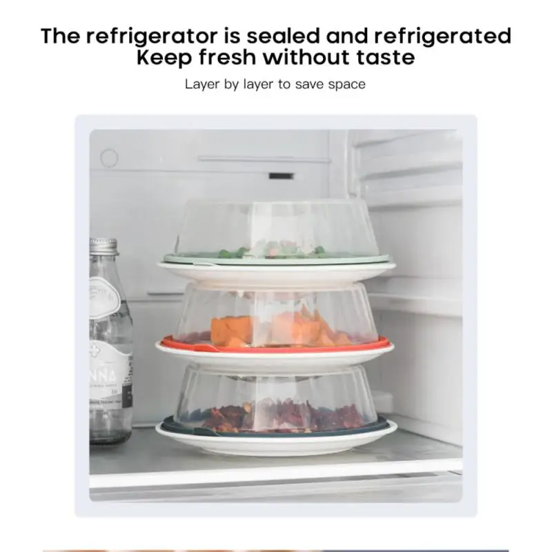 

Reusable Fresh Keeping Seal Covers Edible Compression Silicone Stretch Lids Kitchen Accessories Use Microwave Heating 2021