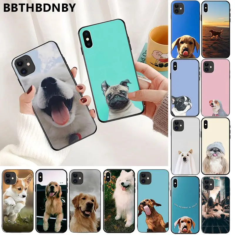 Чехол для телефона собака клиент высокое качество чехол iPhone 11 pro XS MAX 8 7 6 6S Plus X 5 5S SE