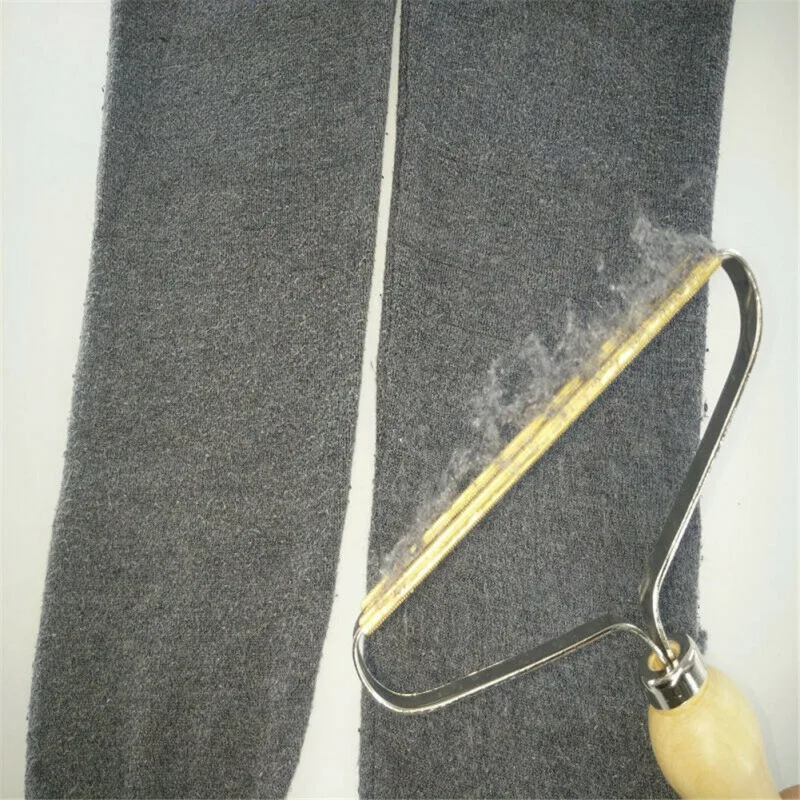 

Wooden Lint Remover Cashmere Sweater Fabric Clothes Lint Remover Trimmer Shaver Manual Pilling Machine Clothing Care