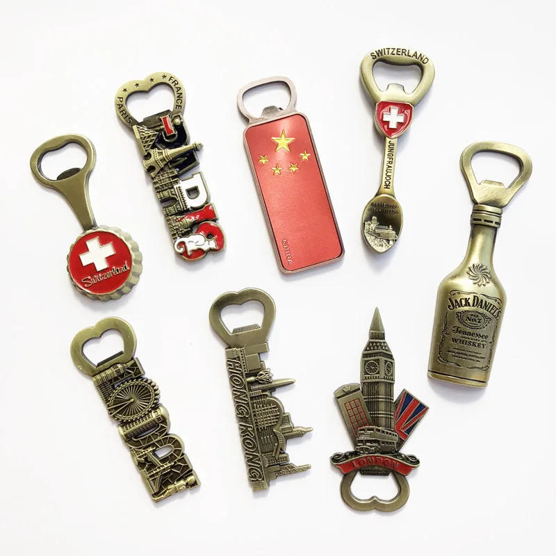 Магнит на холодильник металлическая наклейка креативный ретро-дизайн Лондон