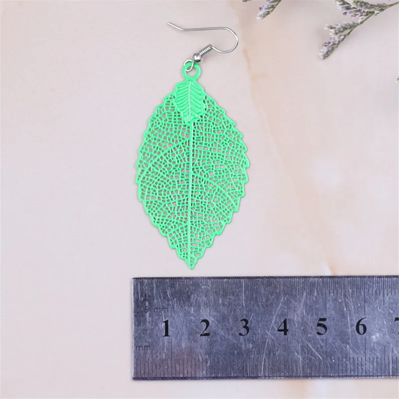 Новые Модные Красочные Висячие серьги из филиграни для женщин модные