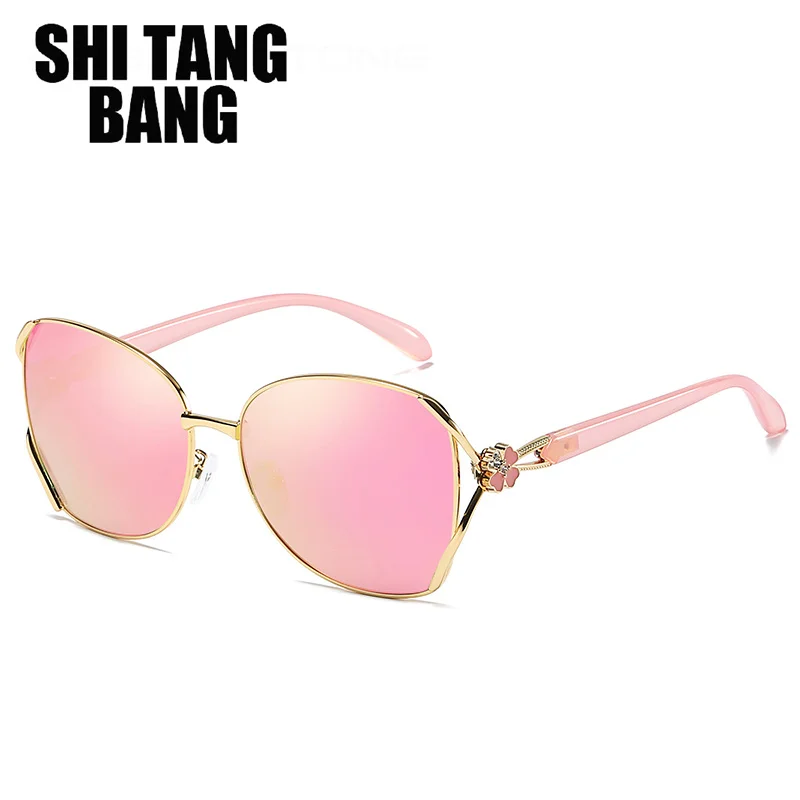 Очки солнцезащитные женские в овальной оправе с лисьим головом|Женские очки| |