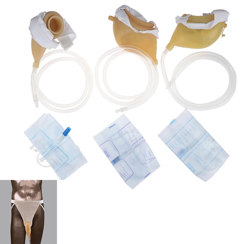 

Urine Bag Urinal Pee Holder Spillproof Portable Collector Urinary Incontinence