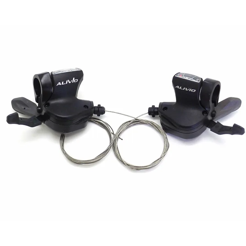 Оригинальный shimano ALIVIO SL M410 3X8S 24S рычаг переключения скоростей триггер левая и