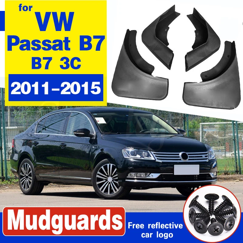 Переднее и заднее Брызговики для Volkswagen VW Passat B7 2011 2012 2013 2015 3C брызговик брызговики