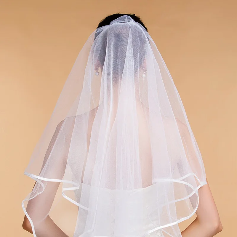 

Kagenmo Wedding dress accessories headgear veil lace B