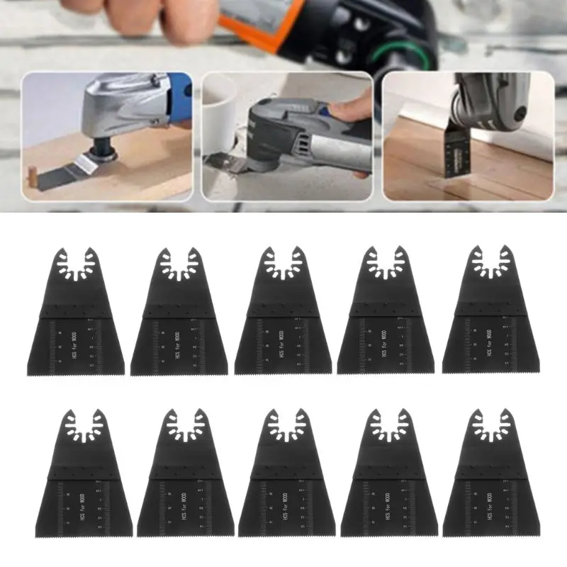 

10pcs 65mm Oscillating Multitool Saw Blade for Renovating Power Tool Wood Metal Drop Shipping